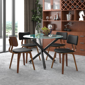 Suzette and Zuni 5pc Dining Set - stylish chairs for any table | Image 1 | InSTYLE Home & Rugs