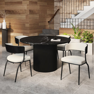 Jilsa/Kazan 5pc Dining Set - comfortable dining experience | Image 13 | InSTYLE Home & Rugs