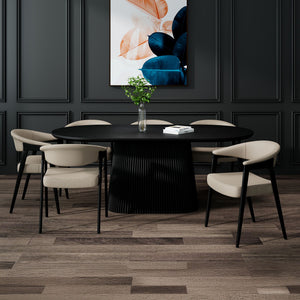 Tovas and Bexley 7pc Dining Set - elegant seating for dining areas | Image 1 | InSTYLE Home & Rugs