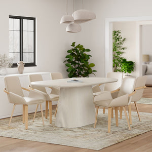 Tovas/Caspian 7pc Dining Set - comfortable dining experience | Image 1 | InSTYLE Home & Rugs