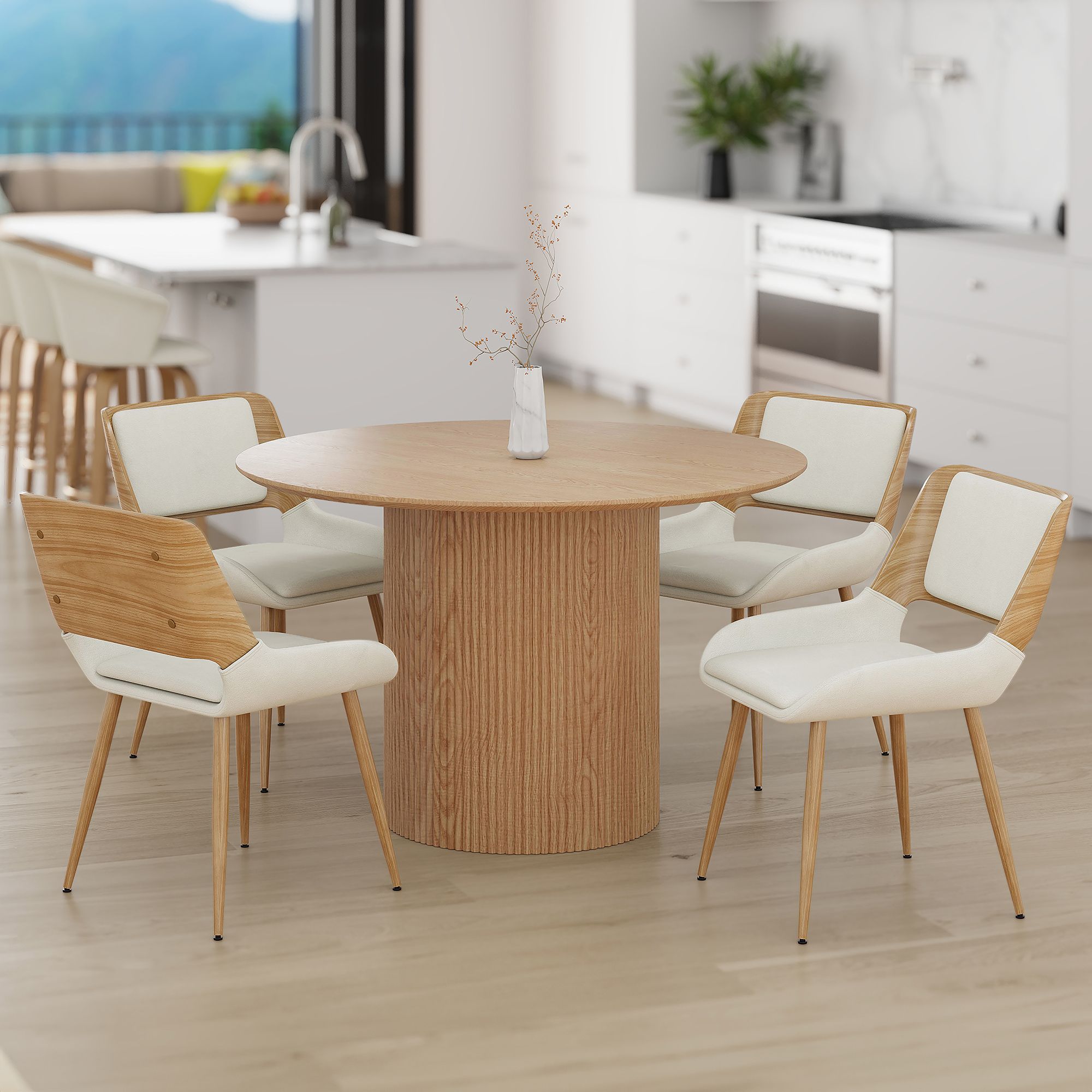 Tovas/Hudson 5pc Dining Set - stylish chairs for any table | Image 1 | InSTYLE Home & Rugs
