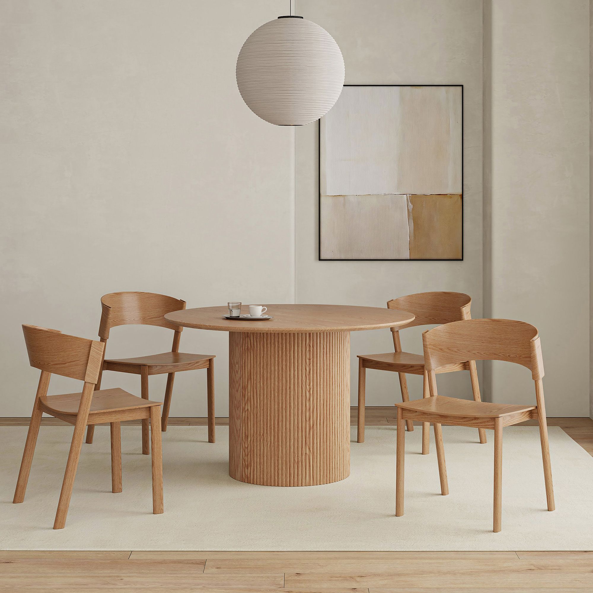 Tovas and Elias 5pc Dining Set - stylish chairs for any table | Image 1 | InSTYLE Home & Rugs