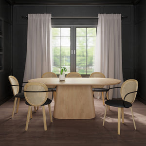 Tovas and Orias 7pc Dining Set - stylish chairs for any table | Image 1 | InSTYLE Home & Rugs