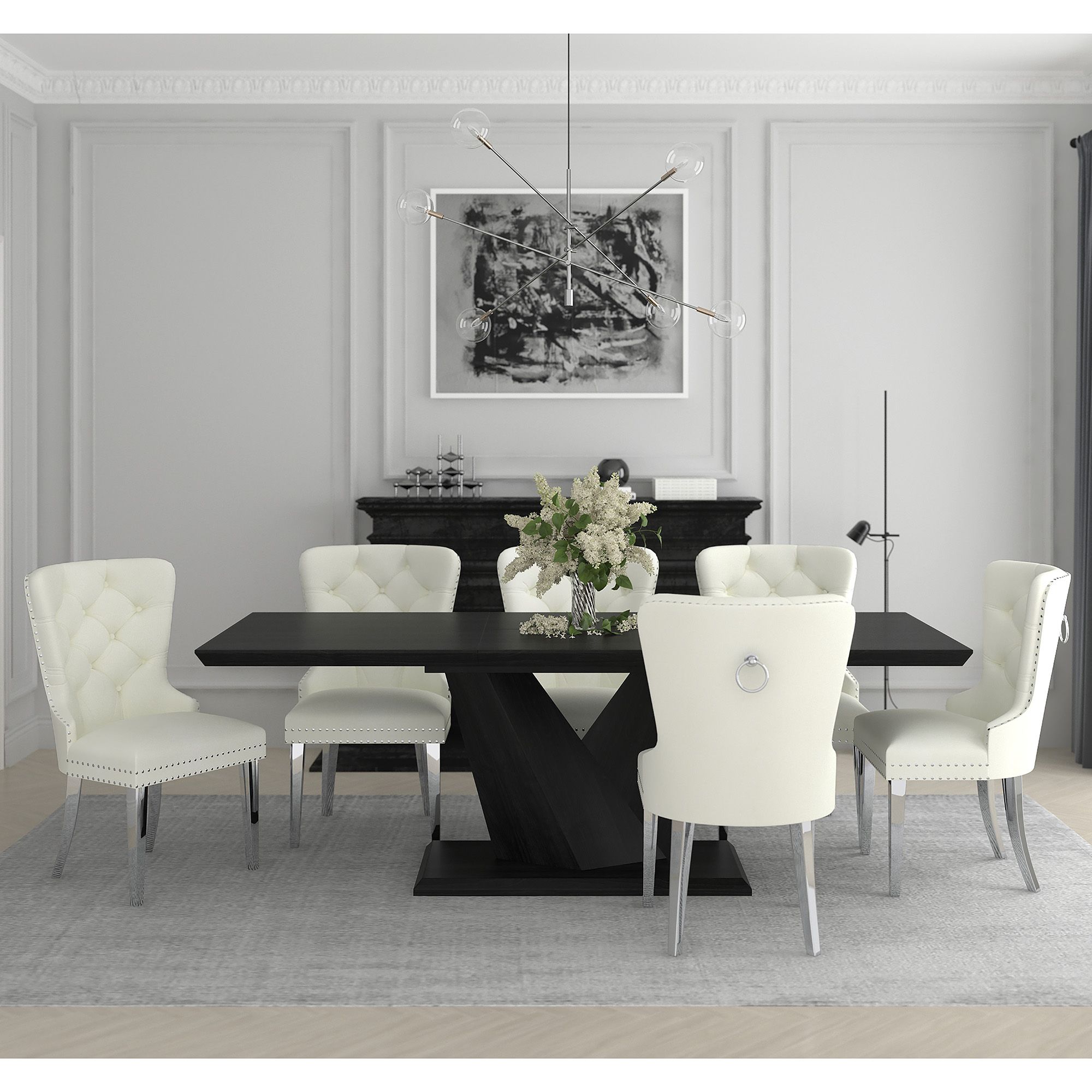 Eclipse/Hollis 7pc Dining Set - comfortable dining experience | Image 1 | InSTYLE Home & Rugs