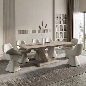 Eclipse and Caprese 7pc Dining Set - stylish chairs for any table | Image 1 | InSTYLE Home & Rugs