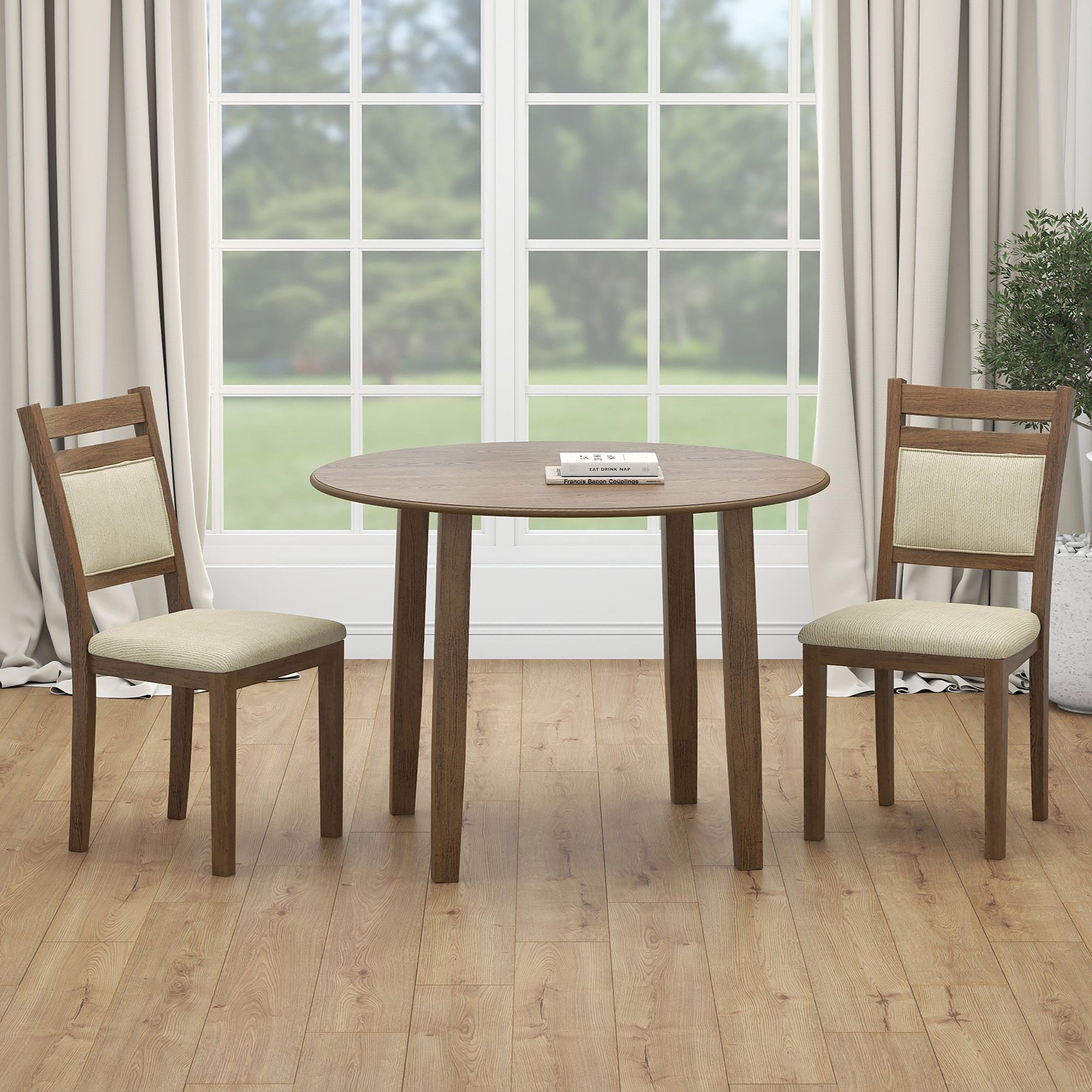 Conrad 3pc Dining Set - comfortable dining experience | Image 2 | InSTYLE Home & Rugs