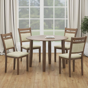 Conrad 5pc Dining Set - stylish chairs for any table | Image 1 | InSTYLE Home & Rugs