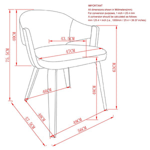 Bazul and Freya 7pc Dining Set - elegant seating for dining areas | Image 11 | InSTYLE Home & Rugs