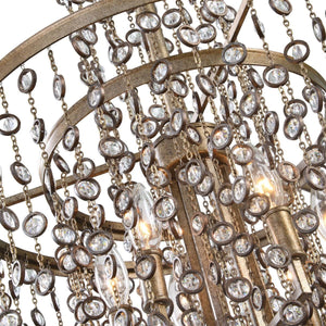 Valka, 6 Lt Chandelier - stylish lighting for any room | Image 3 | InSTYLE Home & Rugs