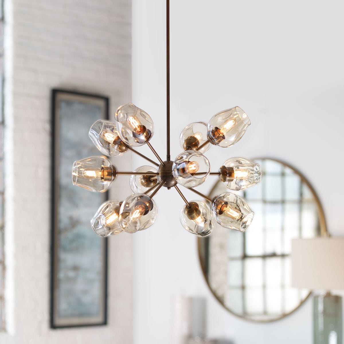 Chet, 12 Lt Chandelier - elegant chandeliers for interiors | Image 1 | InSTYLE Home & Rugs