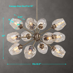 Chet, 12 Lt Chandelier - elegant chandeliers for interiors | Image 9 | InSTYLE Home & Rugs