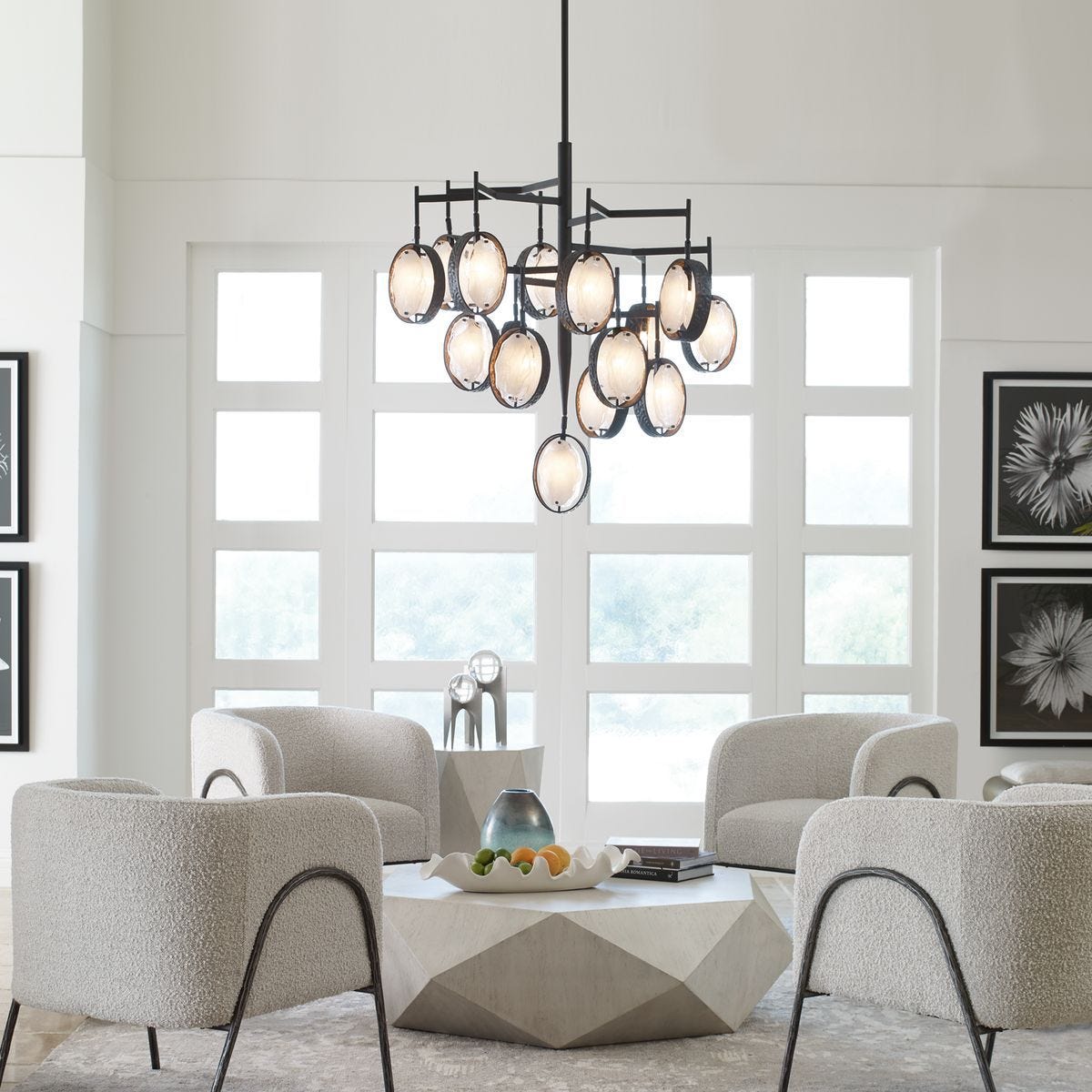 Maxin, 15 Lt Large Chandelier - luxurious chandeliers for homes | Image 1 | InSTYLE Home & Rugs