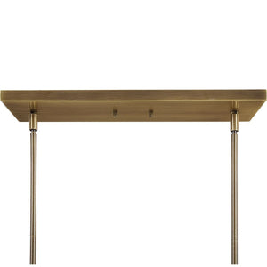 Brookdale, 3 Lt Linear Chandelier - luxurious chandeliers for homes | Image 6 | InSTYLE Home & Rugs