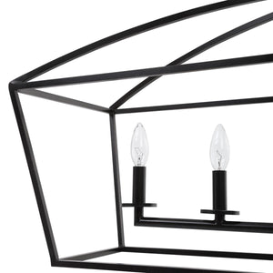 Clayton, 6 Lt Linear Chandelier - elegant chandeliers for interiors | Image 3 | InSTYLE Home & Rugs