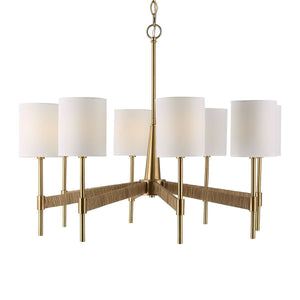 Lautoka, 8 Lt Chandelier - elegant chandeliers for interiors | Image 5 | InSTYLE Home & Rugs