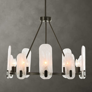 Ellipse, 10 Lt Chandelier - stylish lighting for any room | Image 3 | InSTYLE Home & Rugs
