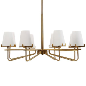 Lassen, 8 Lt Chandelier - luxurious chandeliers for homes | Image 4 | InSTYLE Home & Rugs