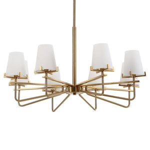 Lassen, 8 Lt Chandelier - luxurious chandeliers for homes | Image 5 | InSTYLE Home & Rugs