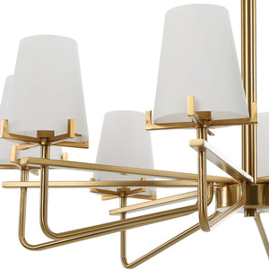 Lassen, 8 Lt Chandelier - luxurious chandeliers for homes | Image 11 | InSTYLE Home & Rugs