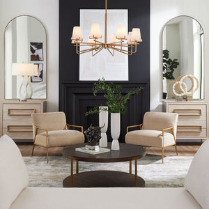 Lassen, 8 Lt Chandelier - luxurious chandeliers for homes | Image 3 | InSTYLE Home & Rugs