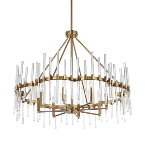 Crystal Stick, 8 Lt Chandelier - elegant chandeliers for interiors | Image 7 | InSTYLE Home & Rugs