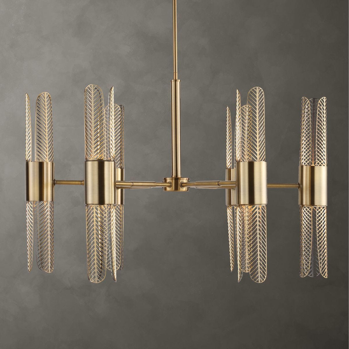 Cret, 12 Lt Chandelier - elegant chandeliers for interiors | Image 1 | InSTYLE Home & Rugs