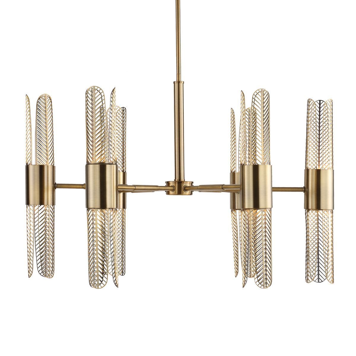 Cret, 12 Lt Chandelier - elegant chandeliers for interiors | Image 2 | InSTYLE Home & Rugs