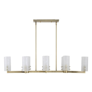 Mistie, 8 Lt Linear Chandelier - luxurious chandeliers for homes | Image 3 | InSTYLE Home & Rugs