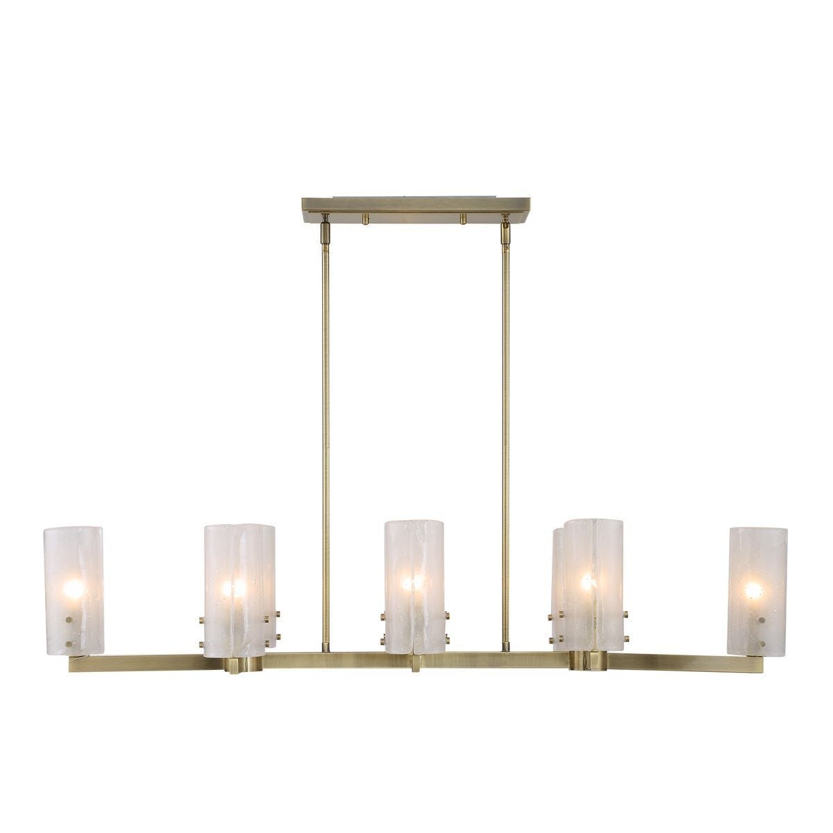 Mistie, 8 Lt Linear Chandelier - luxurious chandeliers for homes | Image 2 | InSTYLE Home & Rugs