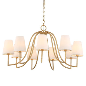 Seville, 9 Lt Chandelier - energy-efficient and stylish designs | Image 4 | InSTYLE Home & Rugs