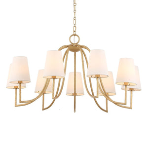 Seville, 9 Lt Chandelier - energy-efficient and stylish designs | Image 10 | InSTYLE Home & Rugs