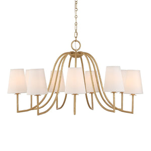 Seville, 9 Lt Chandelier - energy-efficient and stylish designs | Image 2 | InSTYLE Home & Rugs