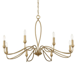 Corella, 8 Lt Chandelier - stylish lighting for any room | Image 4 | InSTYLE Home & Rugs