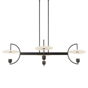 Kyoto, 4 Lt Linear LED Chandelier - stylish lighting for any room | Image 3 | InSTYLE Home & Rugs