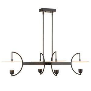 Kyoto, 4 Lt Linear LED Chandelier - stylish lighting for any room | Image 7 | InSTYLE Home & Rugs