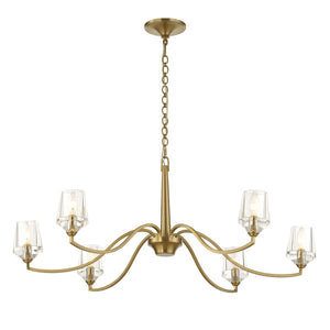Barcelona, 6 Lt Chandelier - stylish lighting for any room | Image 7 | InSTYLE Home & Rugs
