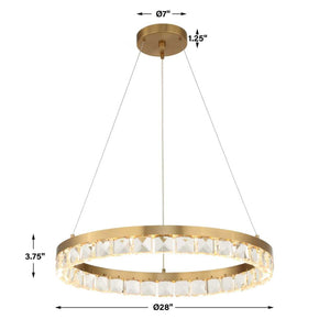 Segovia, LED Chandelier - luxurious chandeliers for homes | Image 14 | InSTYLE Home & Rugs