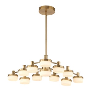 Wedge, 12 Lt LED Chandelier - stylish lighting for any room | Image 6 | InSTYLE Home & Rugs