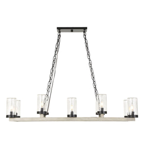Edgecomb, 10 Lt Indoor-Outdoor Chandelier - stylish lighting for any room | Image 1 | InSTYLE Home & Rugs