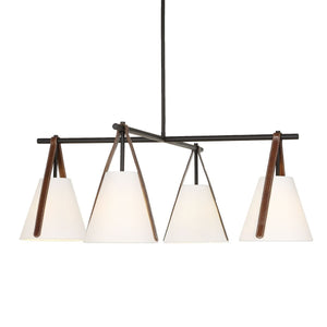 Reins, 4 Lt Chandelier - luxurious chandeliers for homes | Image 2 | InSTYLE Home & Rugs