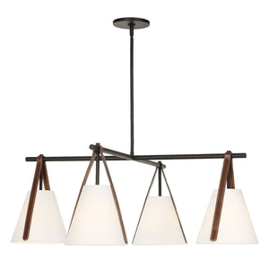 Reins, 4 Lt Chandelier - luxurious chandeliers for homes | Image 4 | InSTYLE Home & Rugs