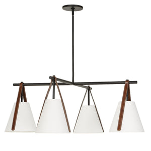Reins, 4 Lt Chandelier - luxurious chandeliers for homes | Image 5 | InSTYLE Home & Rugs