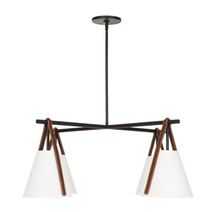 Reins, 4 Lt Chandelier - luxurious chandeliers for homes | Image 8 | InSTYLE Home & Rugs