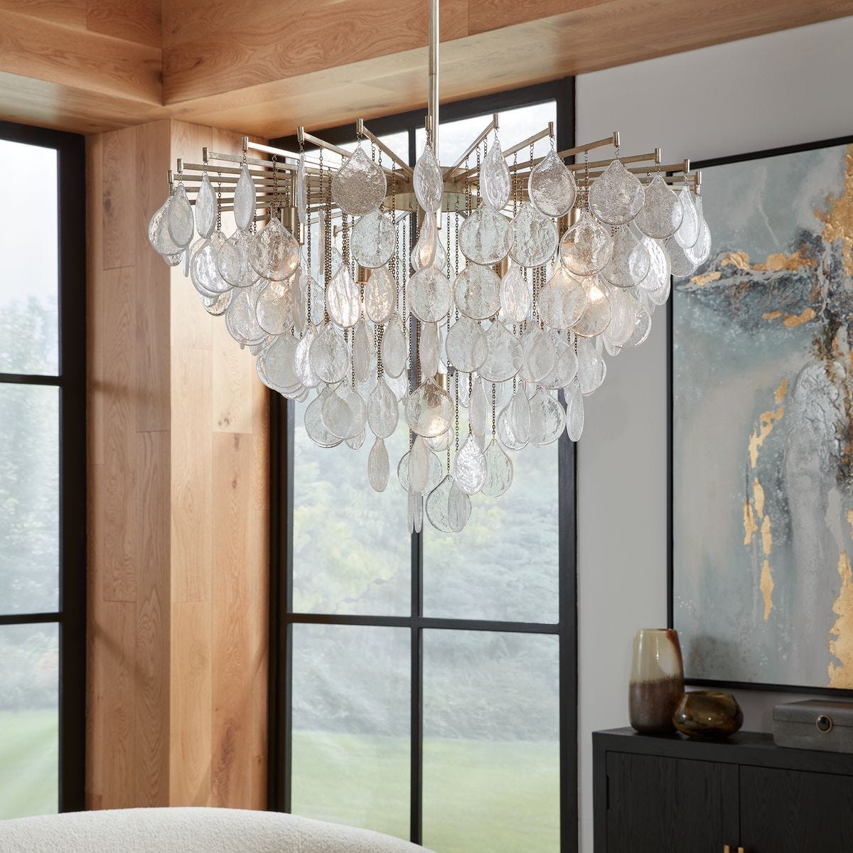 Goccia, 6 Lt Pendant - from table lamps to chandeliers and floor lamps | Image 1 | InSTYLE Home & Rugs