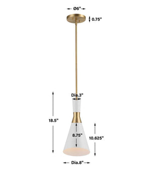 Eames, 1 Lt Mini Pendant - energy-efficient and stylish designs | Image 8 | InSTYLE Home & Rugs