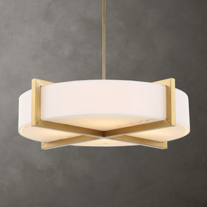 Cresson, 4 Lt Pendant - chic pendant lights for modern homes | Image 1 | InSTYLE Home & Rugs