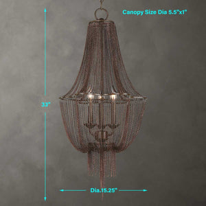 Lezzeno, 3 Lt Chandelier - from table lamps to chandeliers and floor lamps | Image 4 | InSTYLE Home & Rugs