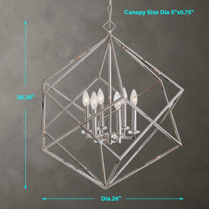Euclid, 6 Lt Pendant - energy-efficient and stylish designs | Image 8 | InSTYLE Home & Rugs