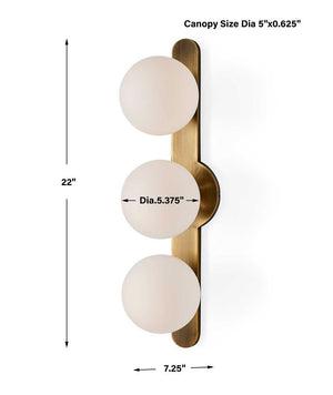 Droplet, 3 Lt Sconce - stylish sconces for interiors | Image 5 | InSTYLE Home & Rugs