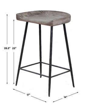 Cordova Counter Stool - sleek stools for kitchen bars | Image 3 | InSTYLE Home & Rugs